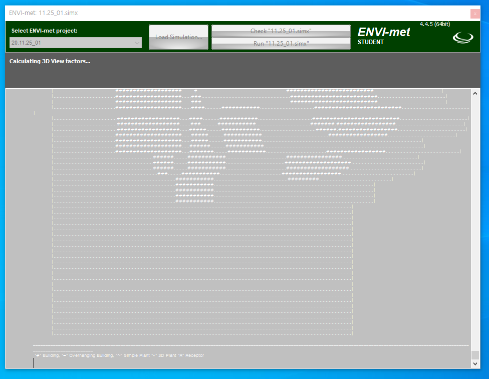 Running the ENVI-met simulation - Ladybug Tools | Forum