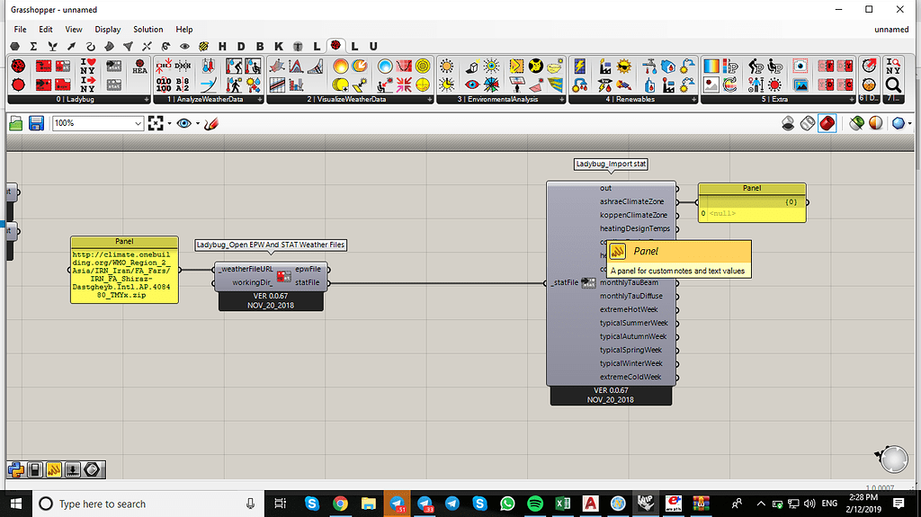 Ladybug_Import stat component can't read ashrea climate zone - ladybug ...