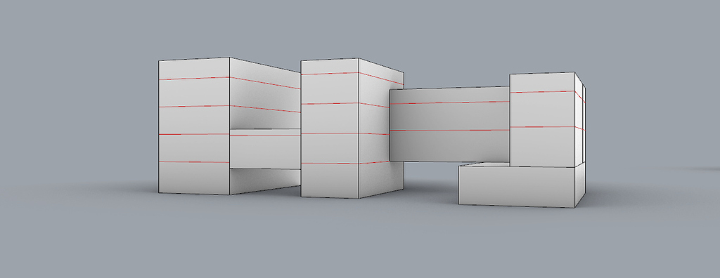 Modified component SplitBuildingMass2Floors, to split complex buildings ...