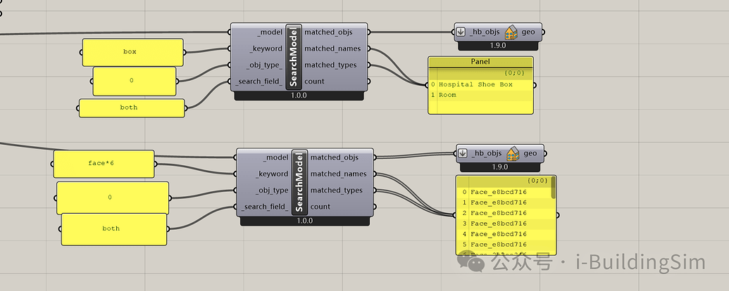 A new componet for Honeybee Object Search Tool for Grasshopper ...