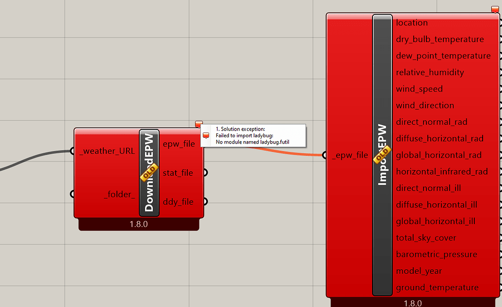 Failed to import ladybug - Ladybug Tools | Forum