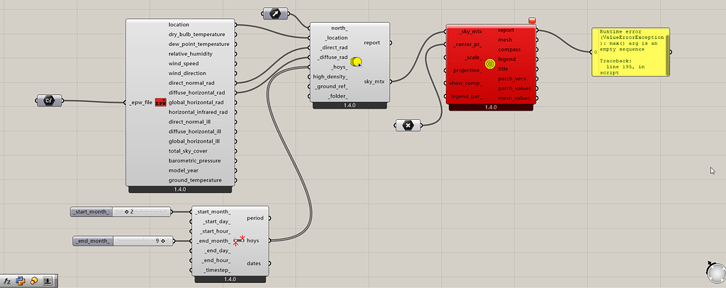 Skydome v1.4 Error - ladybug - Ladybug Tools | Forum