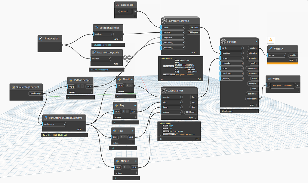 Ladybug for Dynamo 2.17 - Sunpath Node Not Working - ladybug - Ladybug ...