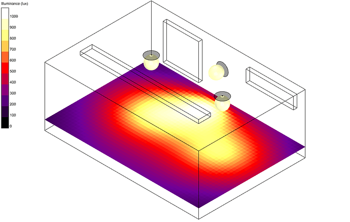 Electric Lighting Grid-Based