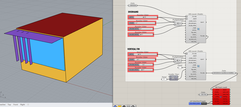 "Stacked" HB Louver Shades Components - honeybee - Ladybug Tools | Forum