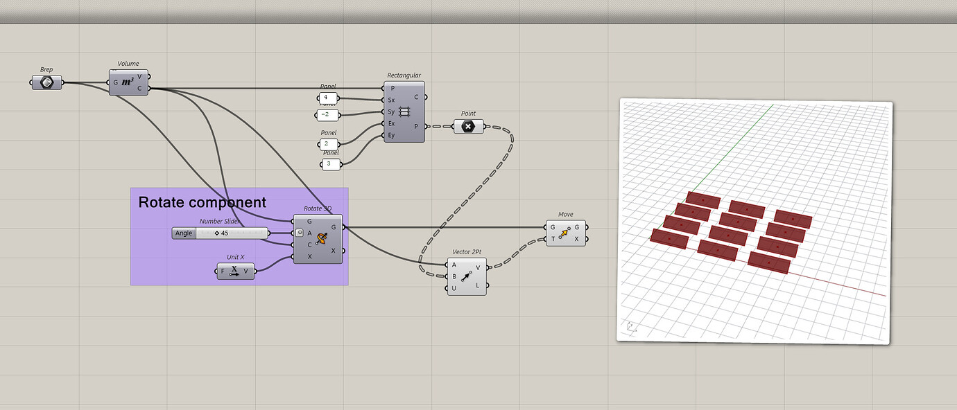 Grasshopper Script To Randomize Rotation Rotate objects in an array at different points - grasshopper - Ladybug ...