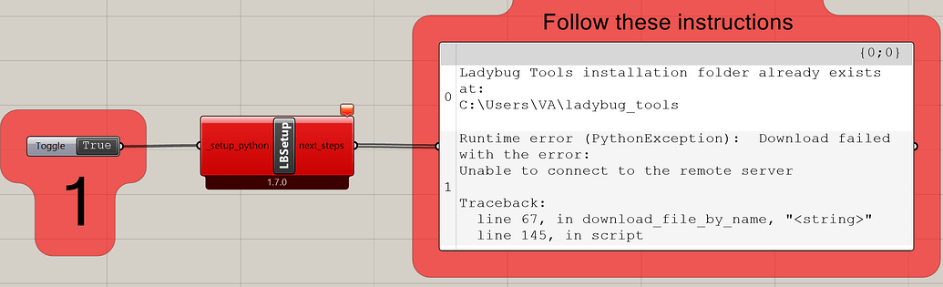 ERROR - Installing Ladybug - ladybug-tools - Ladybug Tools | Forum