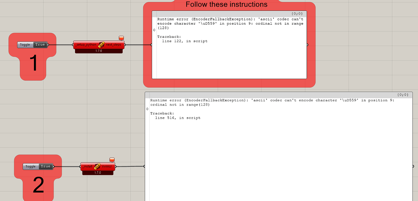 Unicode error in ladybug tools install process ladybug tools