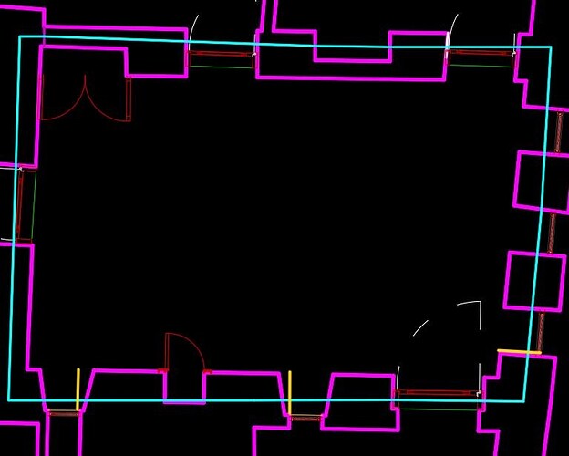 mavi merkez polyline