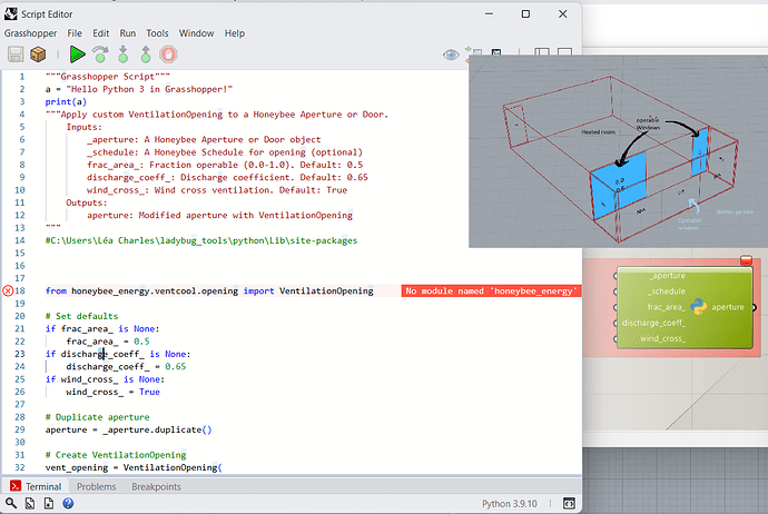 WInter garden simulation