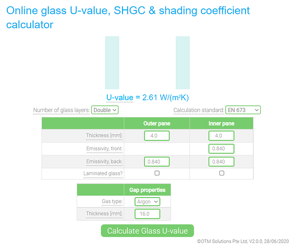 How to define GlassMat layers to target specific SHGC and U-Value ...