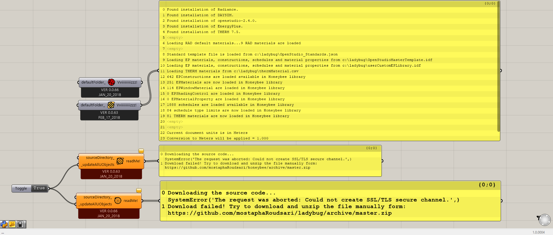 honeybee systemerror could not create ssl tls secure channel 21 by alexandre bmalves honeybee legacy ladybug tools forum