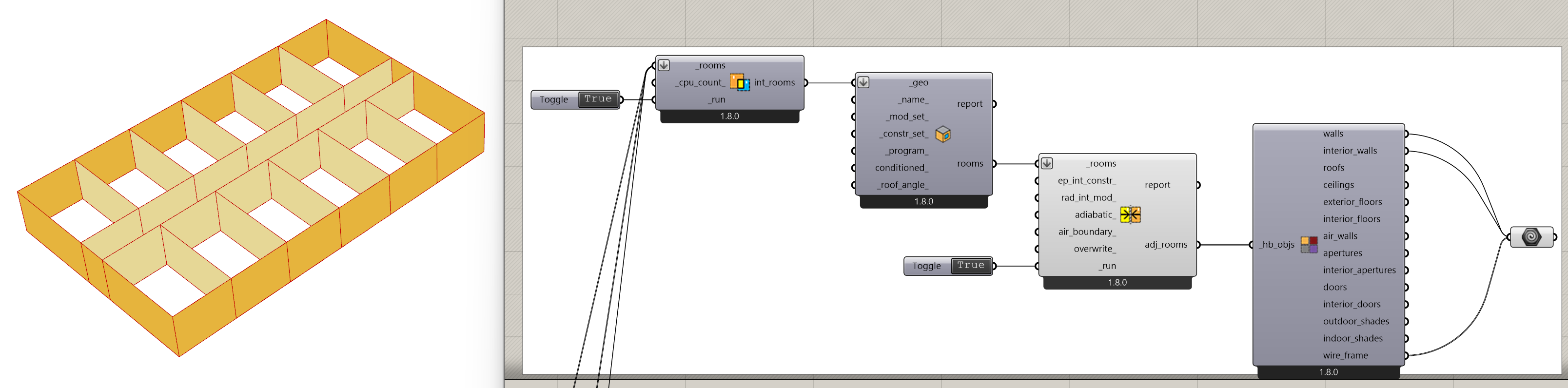 Solving Adjacency Problem - honeybee - Ladybug Tools | Forum